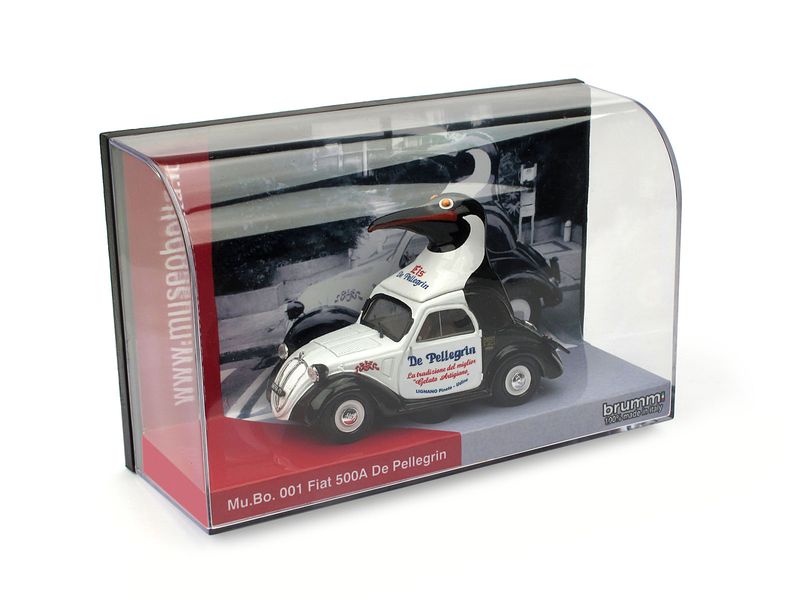 Fiat 500A Gelati De Pellegrin, Museo Botta Limited Edition Fiat 500A Gelati De Pellegrin, Museo Botta Limited Edition