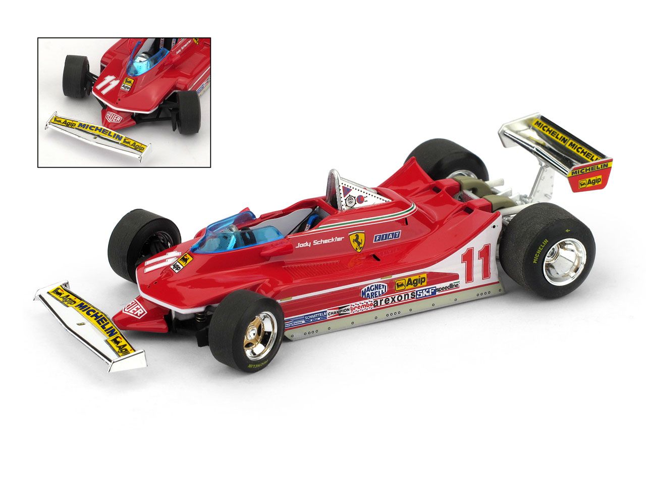 R511-RS - FERRARI 312 T4 GP ITALIA '79 1°SCHECKTER