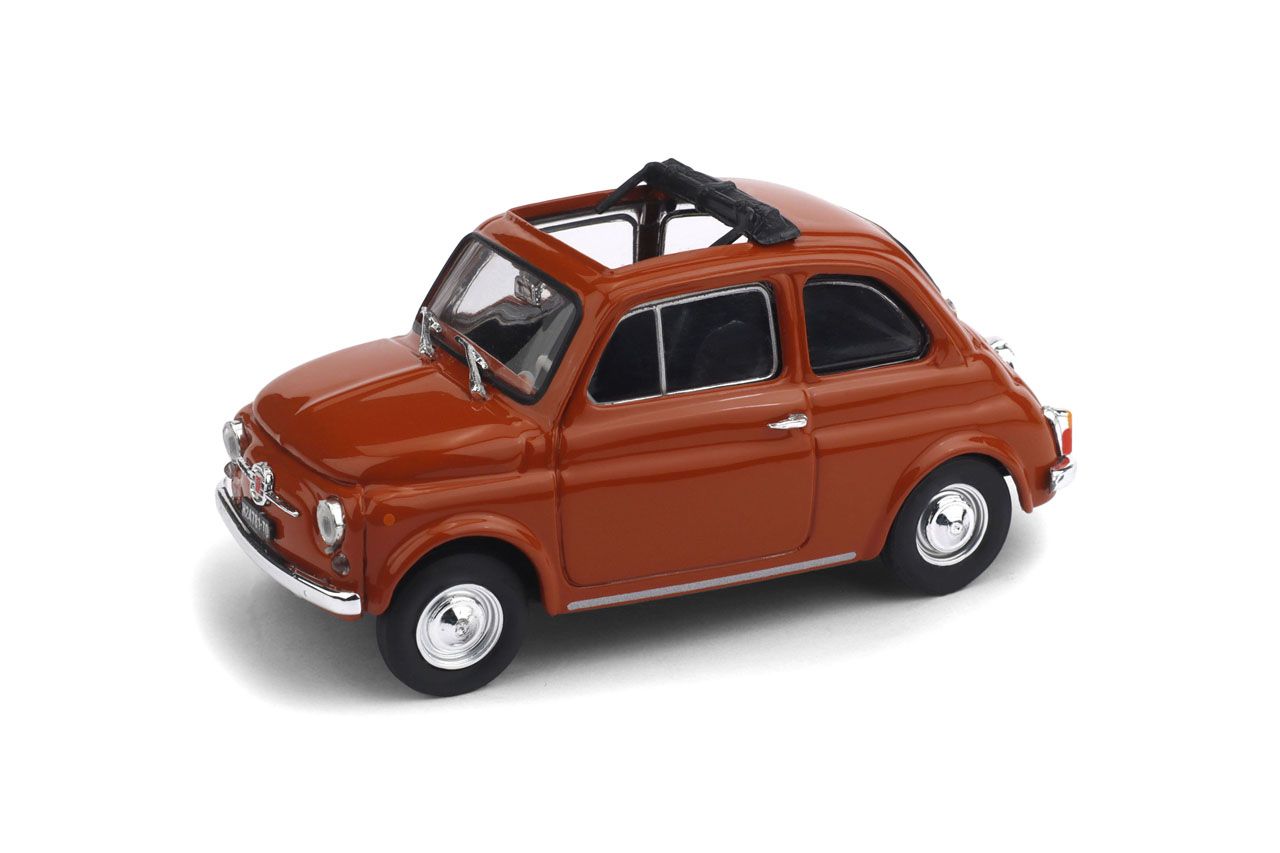 R454-14 - FIAT 500F 1965-72 APERTA ROSSO CORALLO C