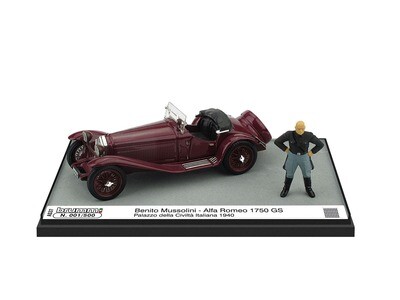 AS37C - ALFA ROMEO 1750GS MUSSOLINI ROMA 1940