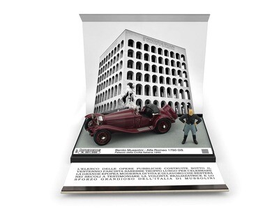 AS37C - ALFA ROMEO 1750GS MUSSOLINI ROMA 1940