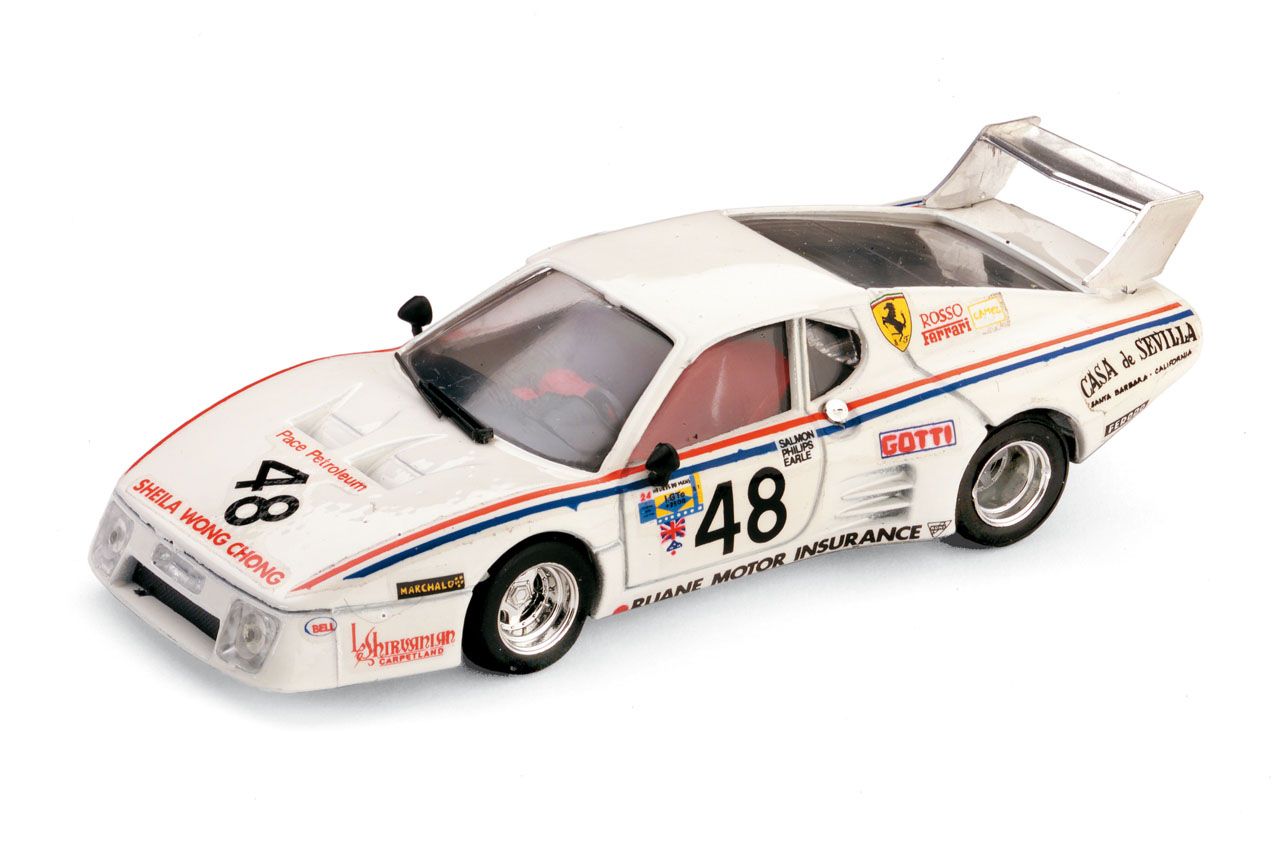 FERRARI 512BB LM LE MANS SC. ROSSO 1980