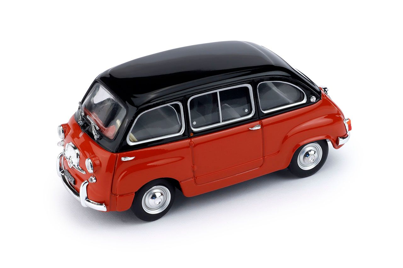 FIAT 600D MULTIPLA 1960 NERO/ROSSO CORAL
