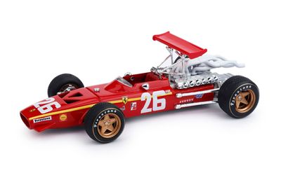 R171 FERRARI 312 F1 G.P. FRANCIA'68 1°J. ICKX