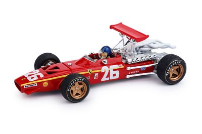 R171-CH FERRARI 312 F1 G.P. FRANCIA'68 1°J. ICKX