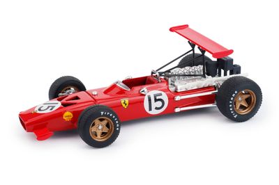 FERRARI 312 F1 G.P. SPAGNA 1969 C. AMON