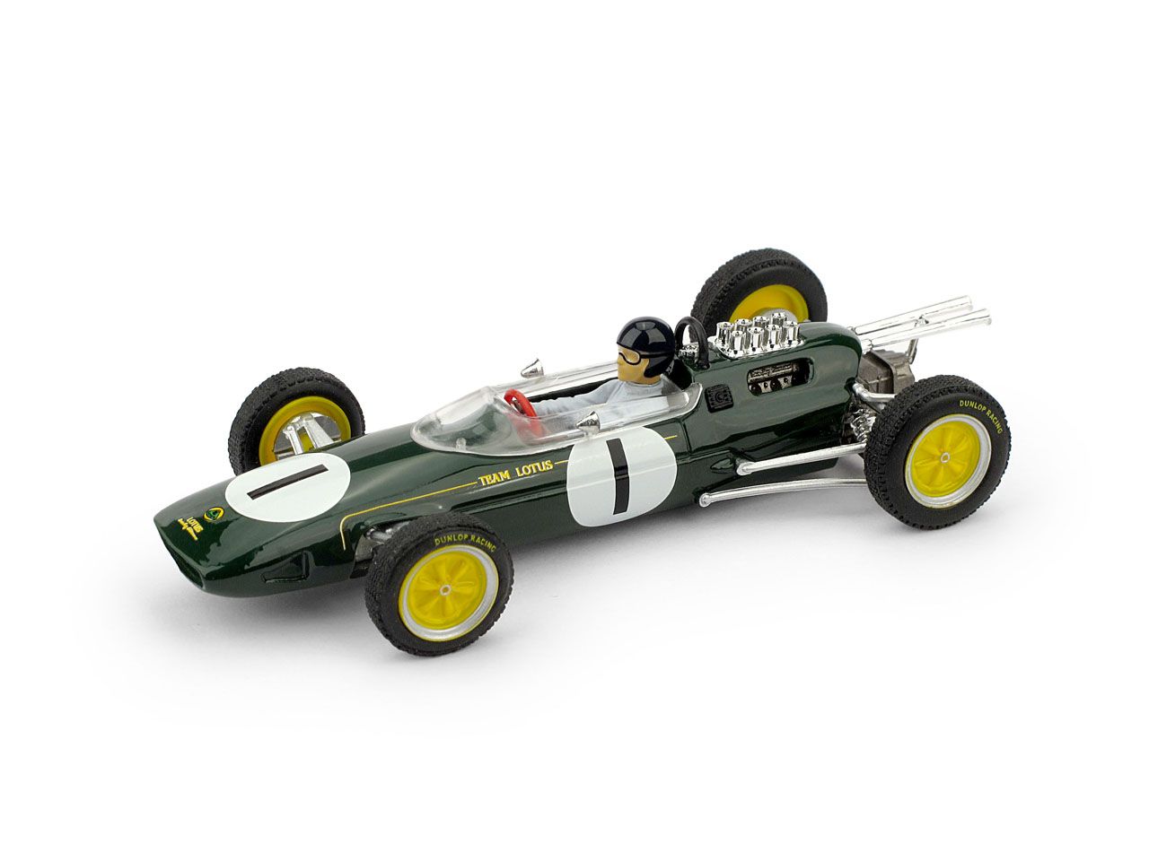 R331-CH LOTUS 25 GP BELGIO 1963 1°CLARK+PILOTA