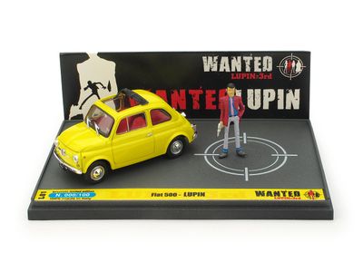 L01 FIAT 500F LUPIN III - WANTED LUPIN