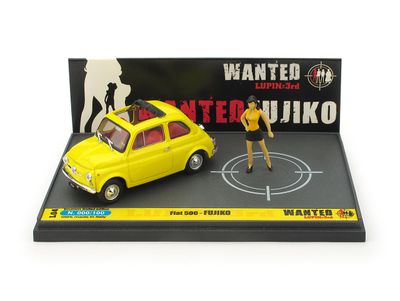 L04 FIAT 500F LUPIN III - WANTED FUJIKO