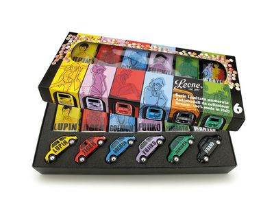 L15 FIAT 500 BRUMS LUPIN COLLEZIONE COMPLETA