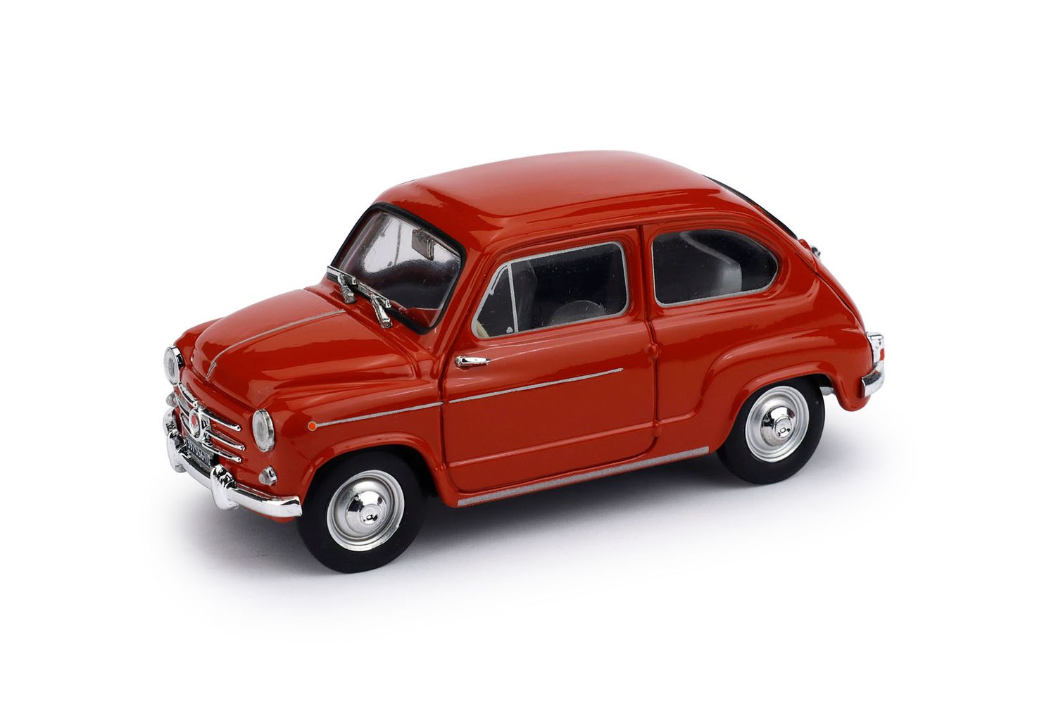 R316-11 - FIAT 600D BERLINA 1960 ROSSO CORALLO