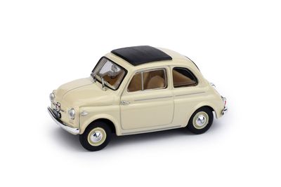 R365-02 - FIAT NUOVA 500 TETTO APRI.'59 AVORIO CH.