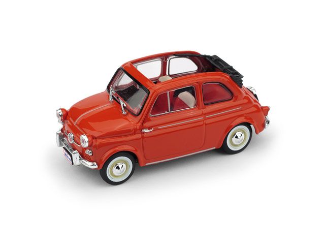 R376-02 - FIAT NUOVA 500 AMERICA AP. 1958 ROSSO