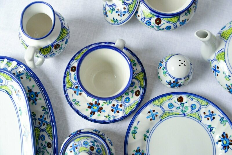 67tlg. Sada Design Porzellan Hochzeitsgeschirr SET