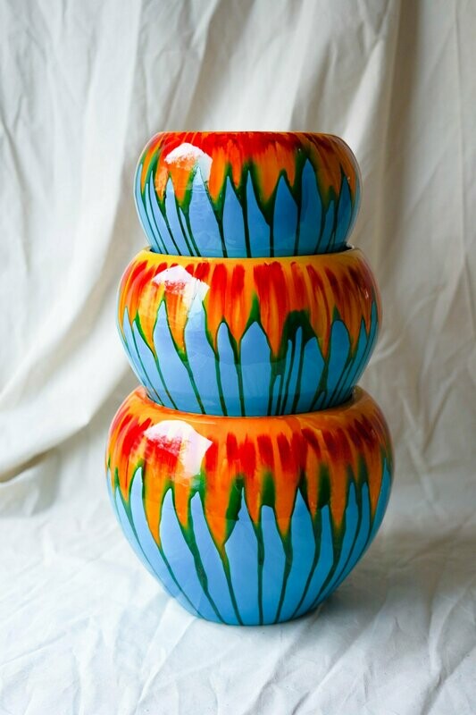 Blumentopf 3er SET