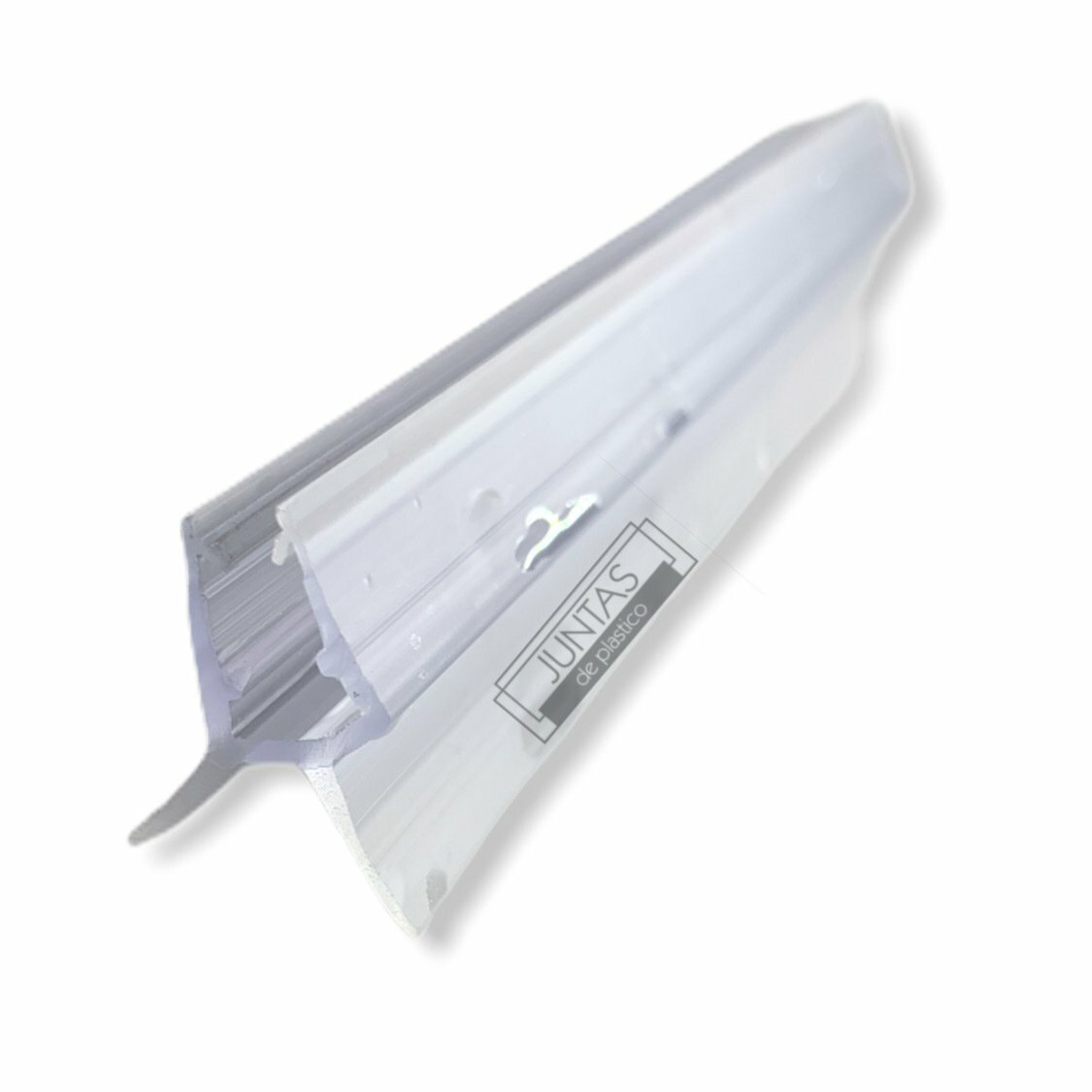 Junta para mampara de bañera, ducha, cristal de 5-6 mm,  Largo: 1000 mm