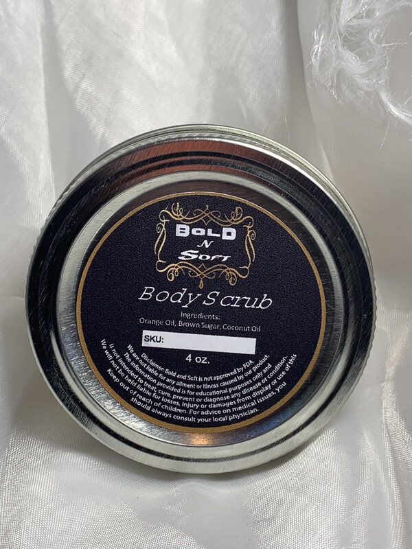 Orange Body Scrub 4oz