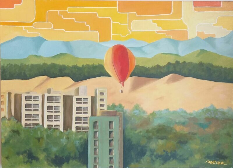 Balão nas Dunas - Série Torres