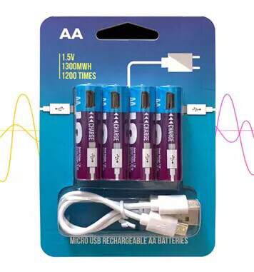 Rechargeable AA Batteries