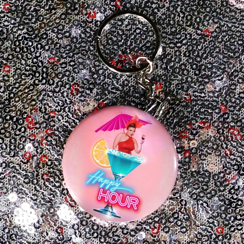 Happy Hour Keyring / Bottle Opener