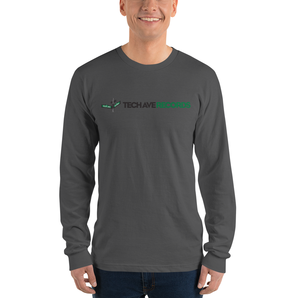 Long sleeve t-shirt - TAR Black and Green Logo