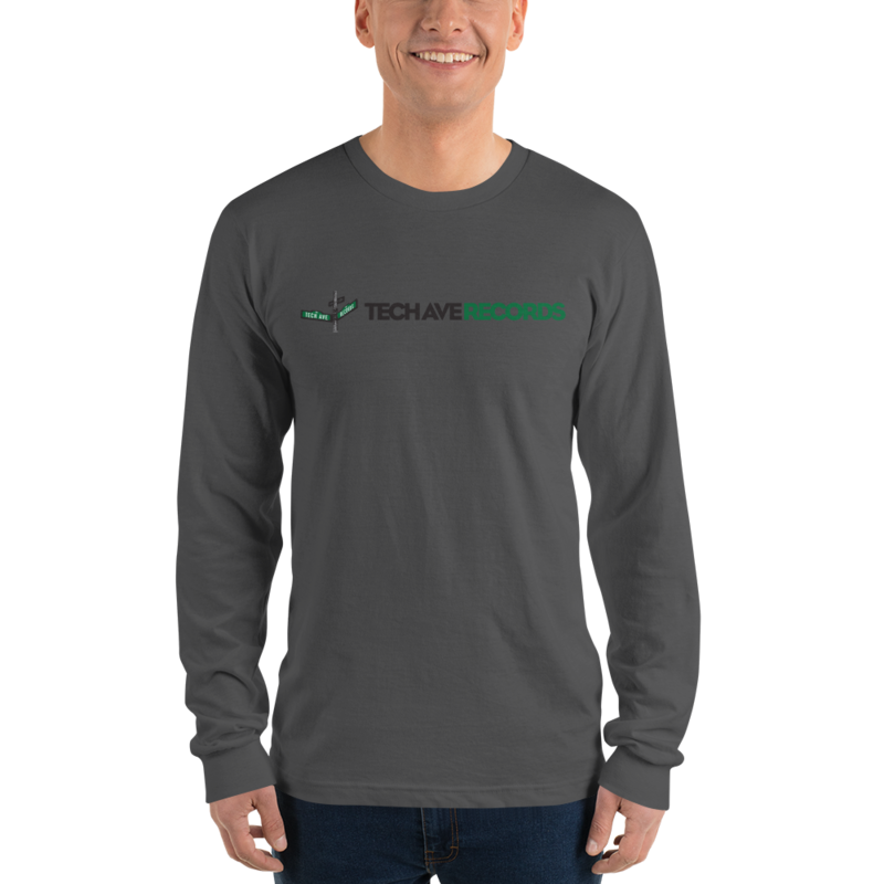 Long sleeve t-shirt - TAR Black and Green Logo
