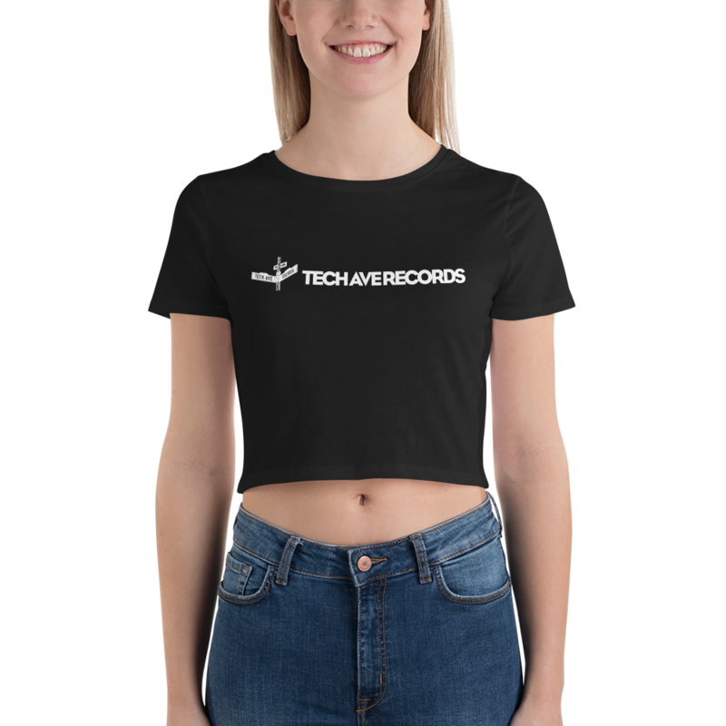 Women’s Crop Tee - TAR White Logo