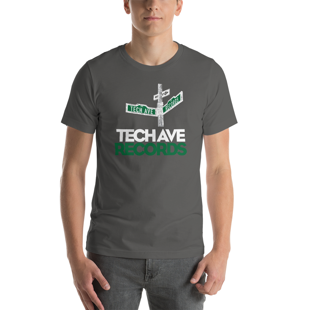 Short-Sleeve Unisex T-Shirt - TAR White and Green Logo