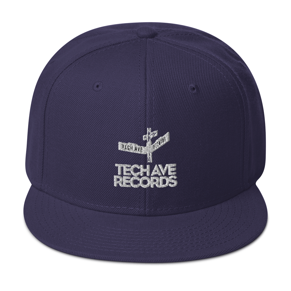 Snapback Hat - TAR White Logo