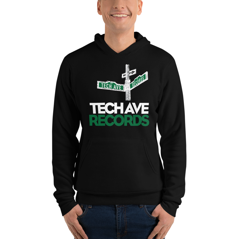 Unisex hoodie - TAR Stacked Logo
