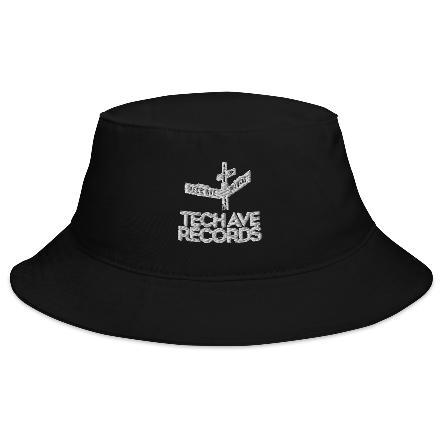 Bucket Hat - TAR White Stacked Logo