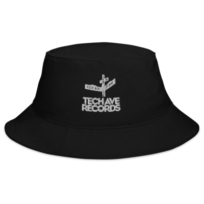 Bucket Hat - TAR White Stacked Logo