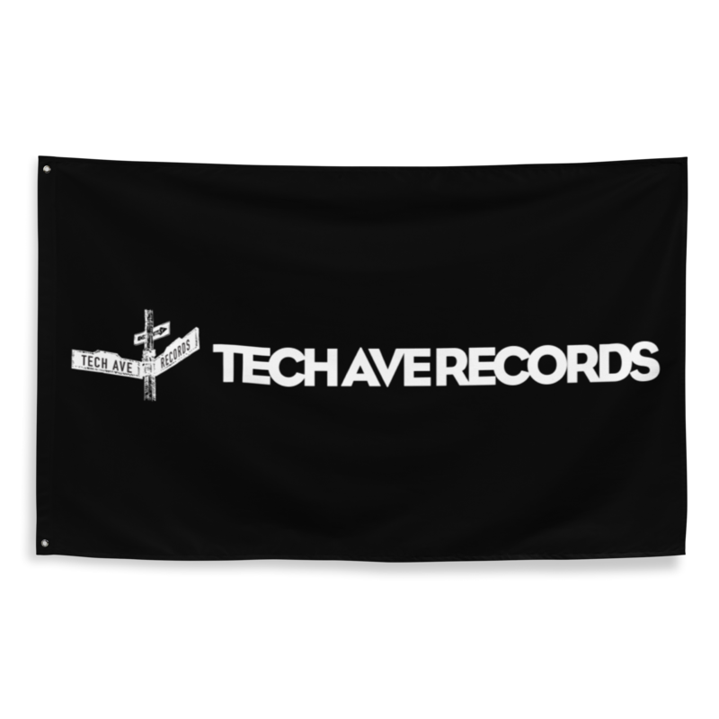 TAR Flag - White Long Logo