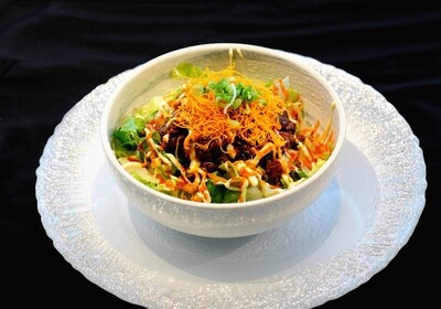 Beef Salad Rice Bowl