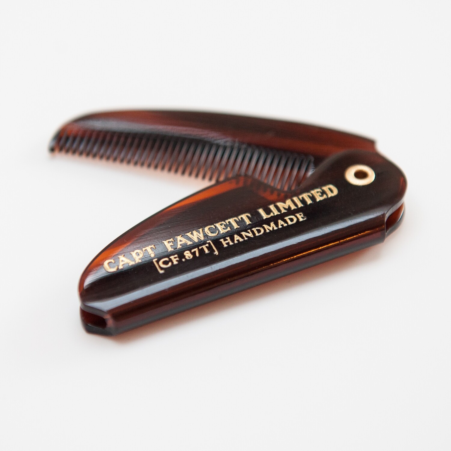 Folding Moustache Comb