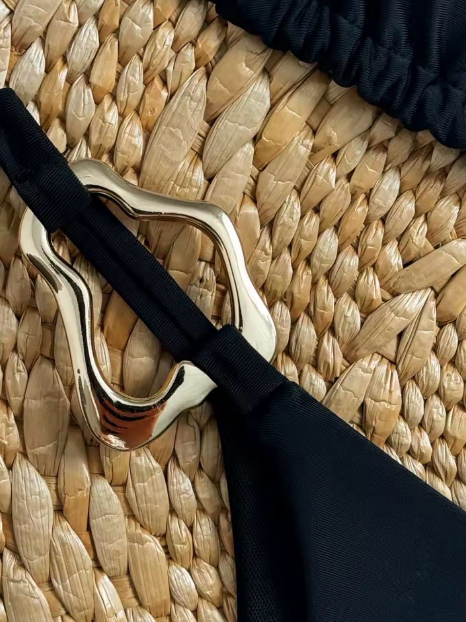Textured Ring Linked Bikini
