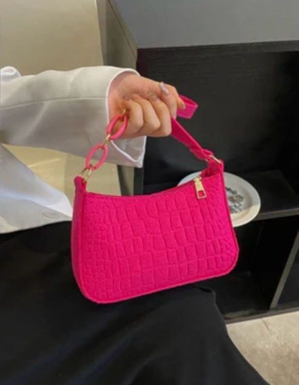 Small Ladies Felt Handbag