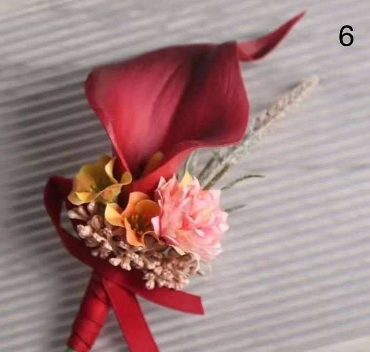 Roses for the suit boutonniere