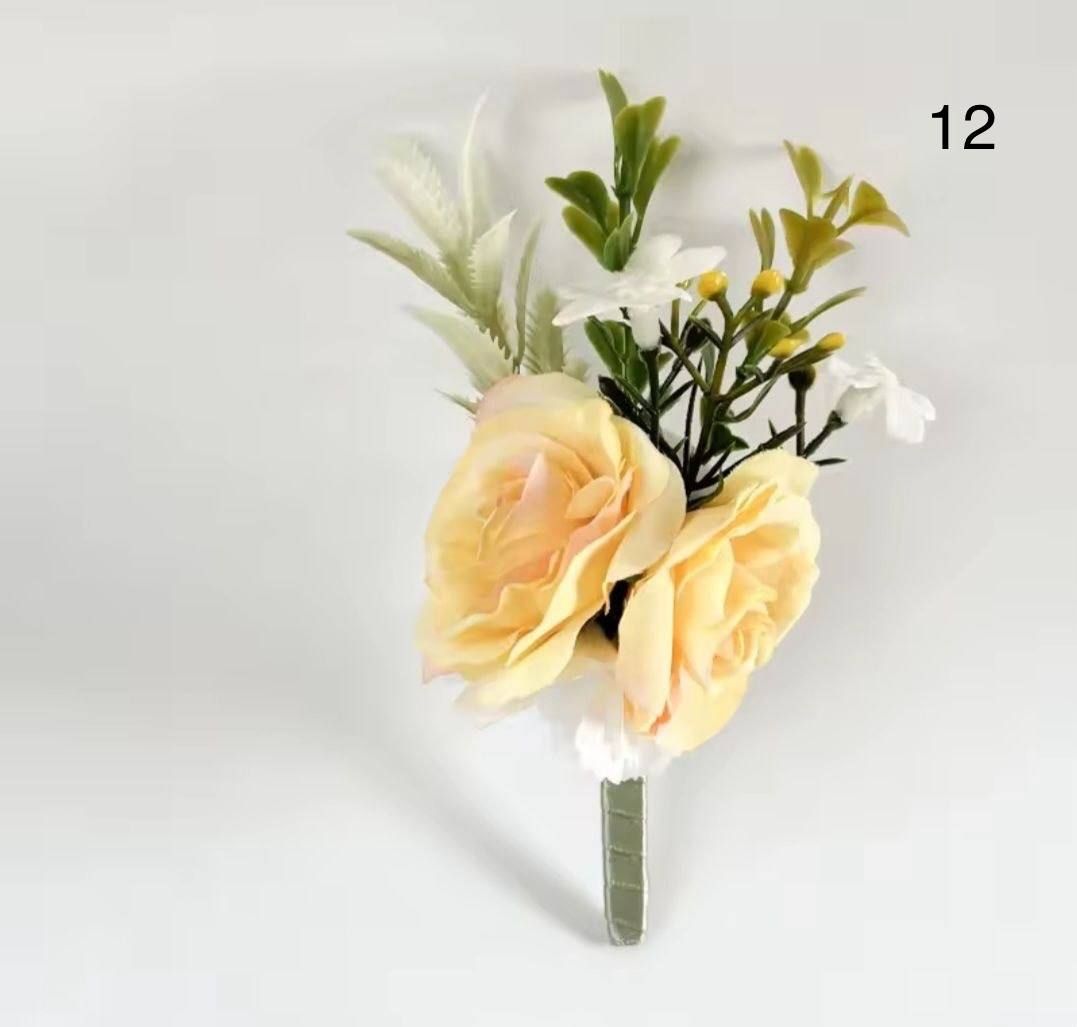 Roses for the suit boutonniere