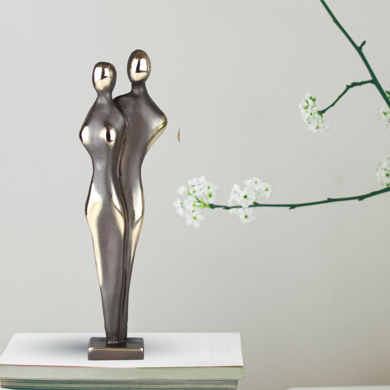 Kærlighed mellem to mennesker  i Bronze 18 cm