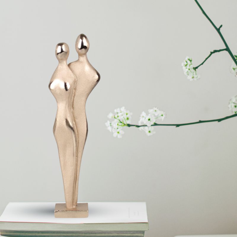 Kærlighed mellem to mennesker  i Bronze 18 cm