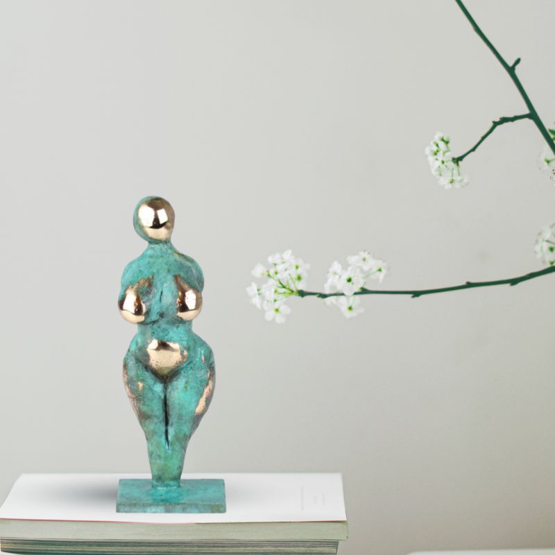 Moder jord i Bronze 11 cm