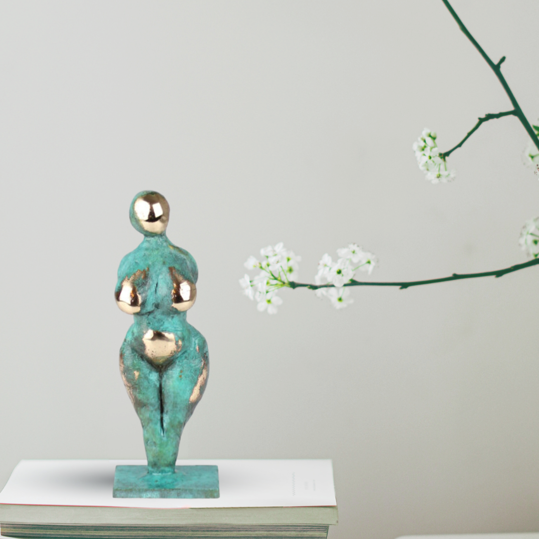 Moder jord i Bronze 11 cm