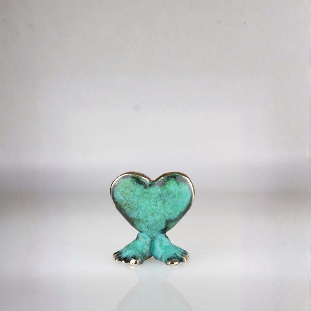 Running Heart - Small 4,5 x 4,5 cm.