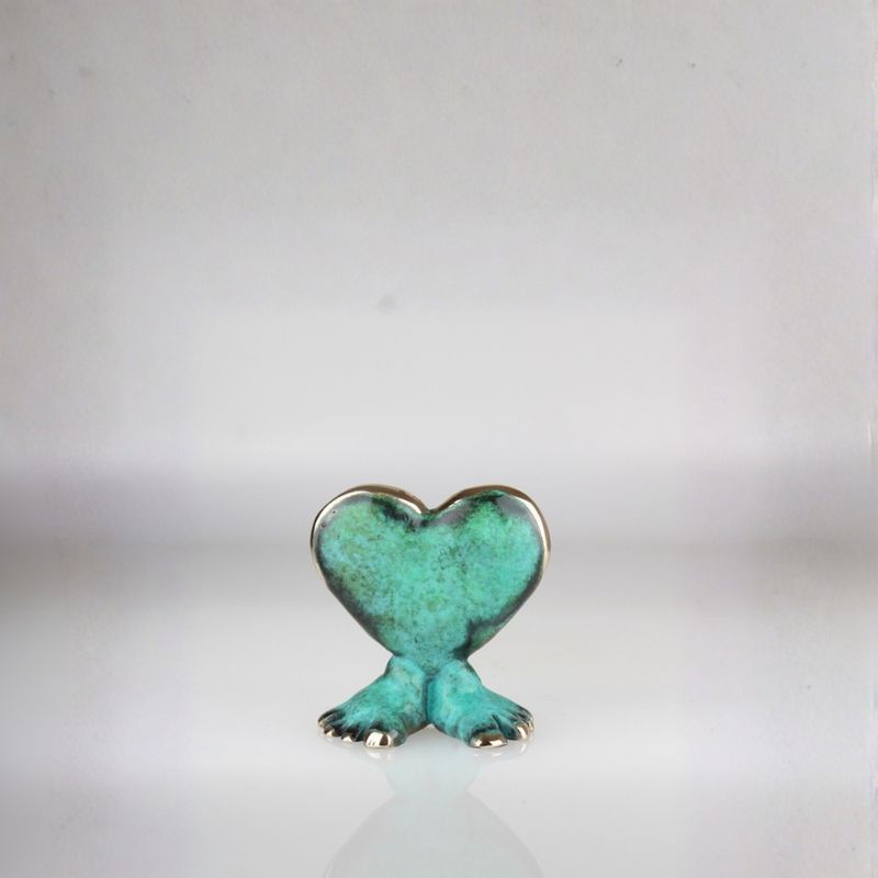 Running Heart - Small 4,5 x 4,5 cm.