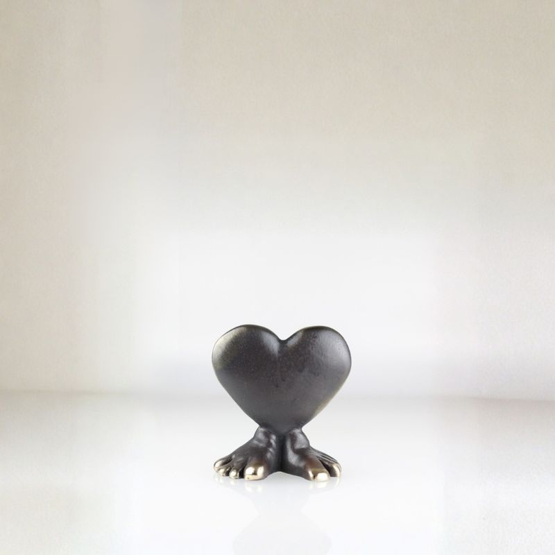 Running Heart - Small 4,5 x 4,5 cm.