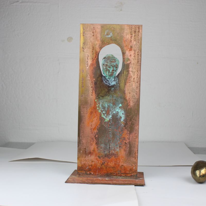 Buddha of Presence - Unika  23 cm.