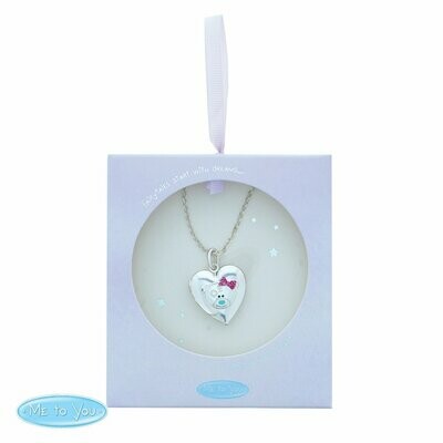 Personalised With Name Me To You Silver Tone Heart Locket