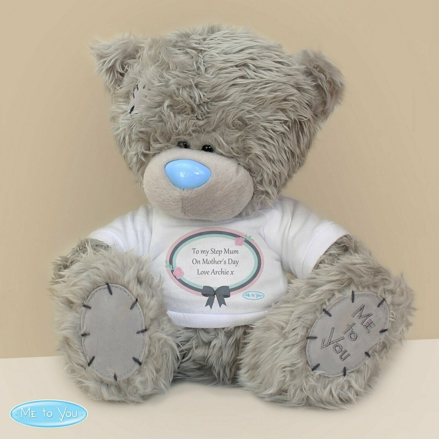 Personalised Me To You Pastel Polka Dot for Her Bear with T-Shirt