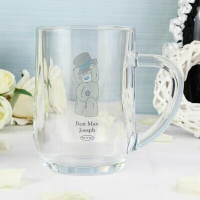 Personalised Me To You Wedding Tankard